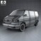 Volkswagen Transporter (T4) Caravelle 1996 3d model