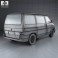 Volkswagen Transporter (T4) Caravelle 1996 3d model