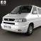 Volkswagen Transporter (T4) Caravelle 1996 3d model