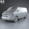Volkswagen Transporter (T4) Caravelle 1996 3d model
