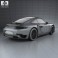 Porsche 911 Carrera (991) Turbo 2012 3d model