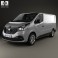 Renault Trafic Panel Van 2014 3d model