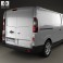 Renault Trafic Panel Van 2014 3d model