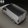Renault Trafic Panel Van 2014 3d model