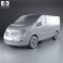 Renault Trafic Panel Van 2014 3d model