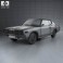 Datsun 260C coupe 1976 3d model