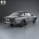 Datsun 260C coupe 1976 3d model