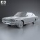 Datsun 260C coupe 1976 3d model