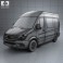 Mercedes-Benz Sprinter Passenger Van CWB HR 2013 3d model