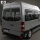 Mercedes-Benz Sprinter Passenger Van CWB HR 2013 3d model