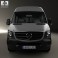 Mercedes-Benz Sprinter Passenger Van CWB HR 2013 3d model