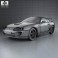Toyota Supra 1993 3d model