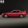 Toyota Supra 1993 3d model