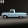 Ford F-100 1966 3d model