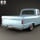Ford F-100 1966 3d model