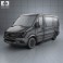 Mercedes-Benz Sprinter Passenger Van CWB SR 2013 3d model