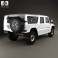 Toyota Mega Cruiser 1996 3d model