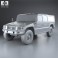Toyota Mega Cruiser 1996 3d model