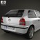 Volkswagen Gol 3-door 2003 3d model