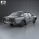 Datsun 280C sedan 1979 3d model