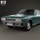 Datsun 280C sedan 1979 3d model