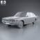 Datsun 280C sedan 1979 3d model