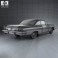 Pontiac Ventura coupe 1960 3d model