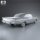 Pontiac Ventura coupe 1960 3d model