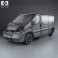 Renault Trafic Passenger Van LWB 2010 3d model