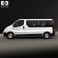 Renault Trafic Passenger Van LWB 2010 3d model