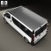 Renault Trafic Passenger Van LWB 2010 3d model