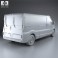 Renault Trafic Passenger Van LWB 2010 3d model