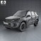 Toyota RAV4 5-door 2001 3d model