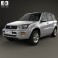 Toyota RAV4 5-door 2001 3d model