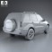 Toyota RAV4 5-door 2001 3d model