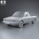 Volkswagen Caddy (Type 14) 1982 3d model