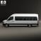 Mercedes-Benz Sprinter Passenger Van LWB HR 2013 3d model