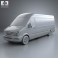 Mercedes-Benz Sprinter Passenger Van LWB HR 2013 3d model
