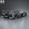 Peugeot 908 hybrid4 2012 3d model