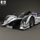 Peugeot 908 hybrid4 2012 3d model