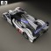 Peugeot 908 hybrid4 2012 3d model