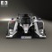 Peugeot 908 hybrid4 2012 3d model