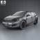 Vauxhall Astra 5-door hatchback 2012 3d model