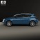 Vauxhall Astra 5-door hatchback 2012 3d model