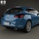 Vauxhall Astra 5-door hatchback 2012 3d model