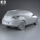 Vauxhall Astra 5-door hatchback 2012 3d model