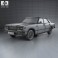 Datsun 200L 1977 3d model