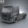 Mercedes-Benz Axor Formula Truck 2011 3d model