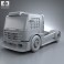 Mercedes-Benz Axor Formula Truck 2011 3d model