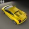 Lamborghini Gallardo 2003 3d model